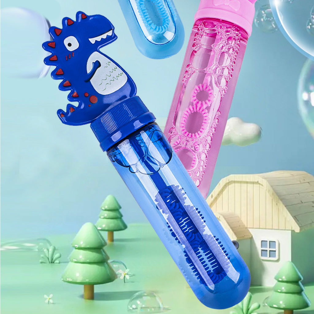 Mini Bubble Play Wands - Dinosaur