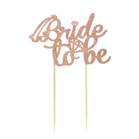 Bride to be diamond Topper - Rose Gold