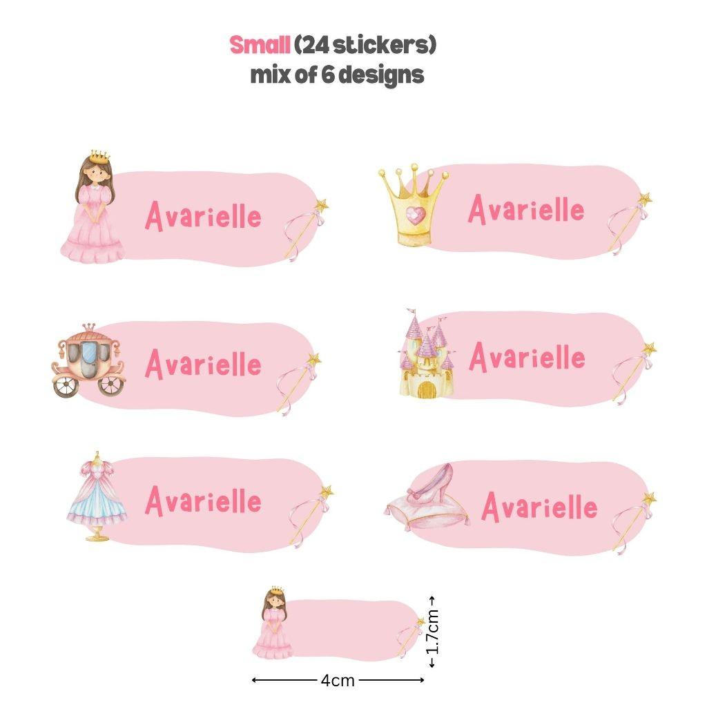 [ Sticker ] Personalised Waterproof Name Sticker Set