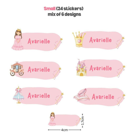[ Sticker ] Personalised Waterproof Name Sticker Set