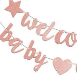 Welcome Baby Boy Banner - Blue
