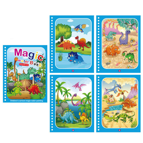 Magic Water Coloring Book for Kids