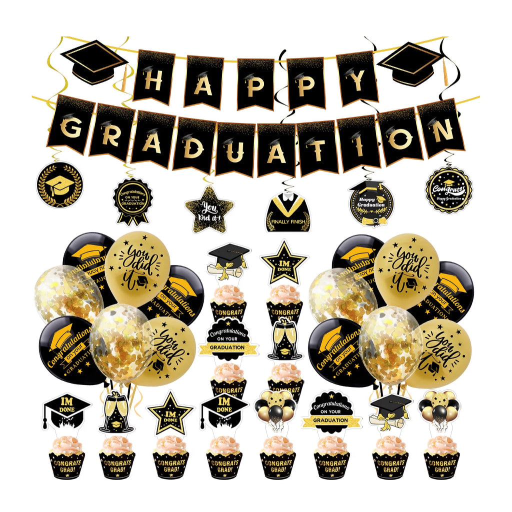 Happy Graduation Congratulations Balloon Pack
