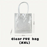 PVC Transparent Goodie Bag cute clear gift bag for birthday party event