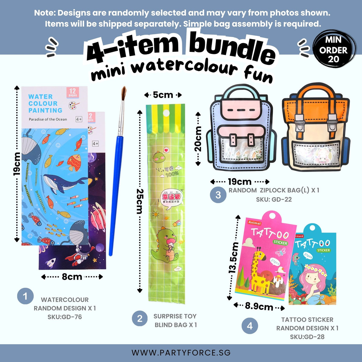 All goodie bag gift for Kid's Birthday Children's day Christmas