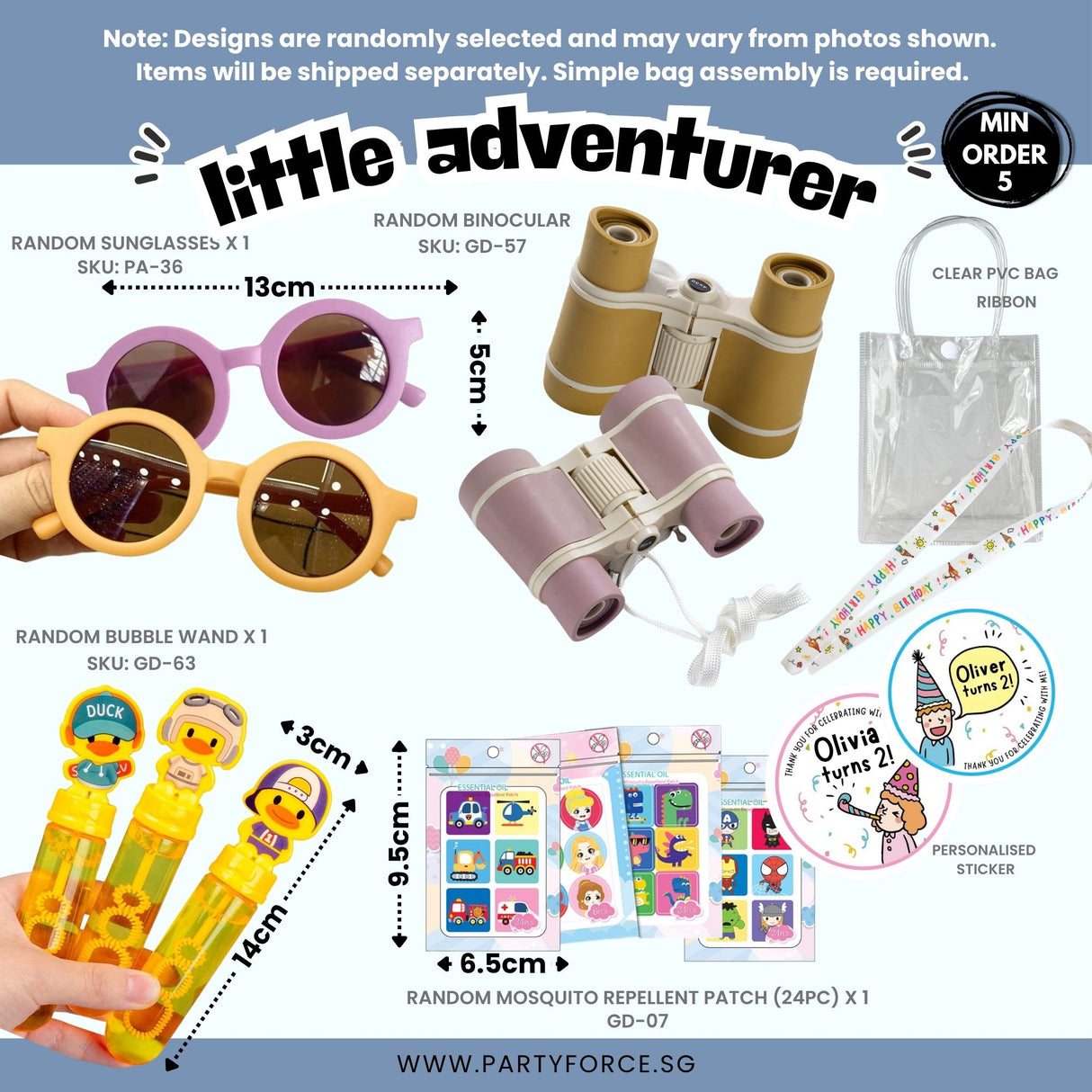 Personalised Goodie Bag - Little Adventurer