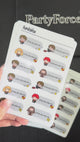 Harry Potter Personalized Name Sticker Set