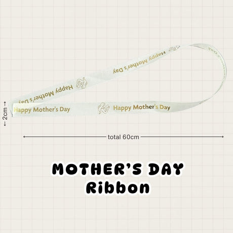 Crochet Sunflower Pot Tulip Pot Mother's Day Teachers Day Card Ribbon PVC Gift Bag
