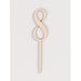 [SG Seller] - Birthday 100days number wooden cake topper