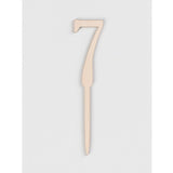 [SG Seller] - Birthday 100days number wooden cake topper