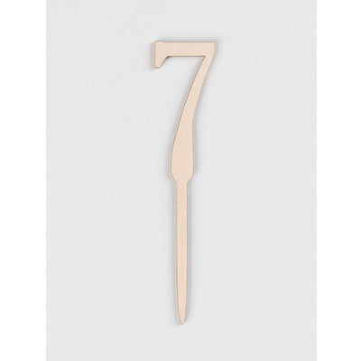 [SG Seller] - Birthday 100days number wooden cake topper