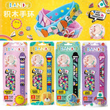 [SG seller] Christmas DIY Dots Bricks Kids Block Bracelet Wristband party goodie bag gift