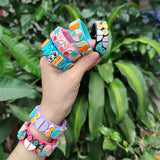 [SG seller] Christmas DIY Dots Bricks Kids Block Bracelet Wristband party goodie bag gift