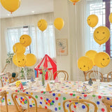 Colorful Balloon Disposable Table Cloth