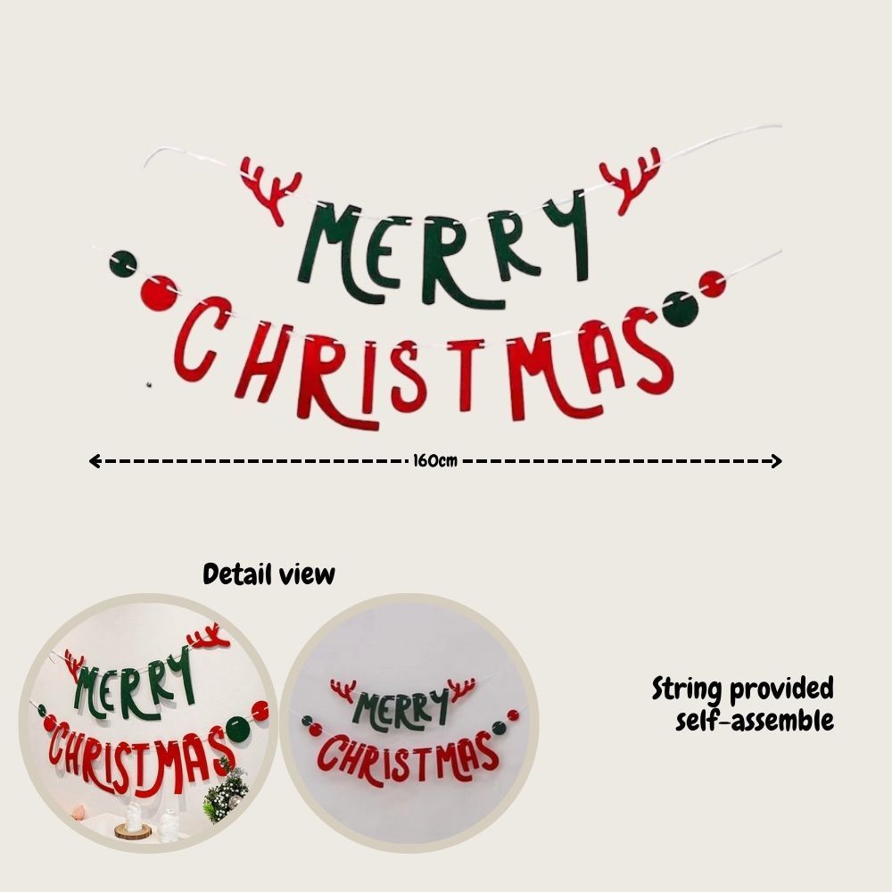 Christmas Banner balloon Decoration Backdrop Stacking display box Photo props