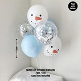 Christmas Banner balloon Decoration Backdrop Stacking display box Photo props