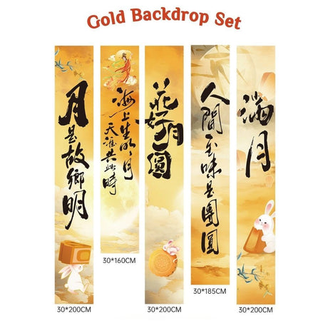 [SG Seller] All Mid autumn festival Lantern decoration banner garland wall decor backdrop photo prop lantern