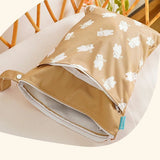 Personalised Wet Bag Waterproof Baby Diaper Bag Childcare Wash Bag Custom name