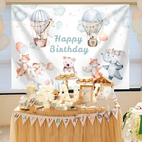 Premium Cute Cloth Backdrop for Birthday decoration