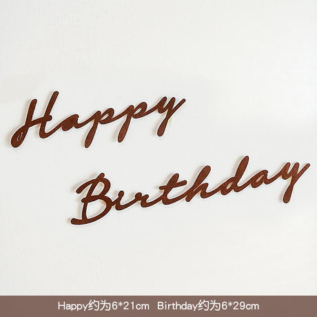[SG Seller] Felt Reusable Happy Birthday Party Decoration Banner