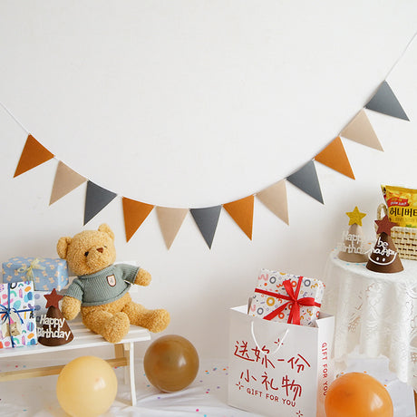 [SG Seller] Felt Reusable Happy Birthday Party Decoration Banner