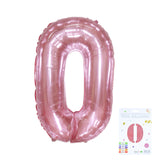 32 inch Jelly Pink Number Balloon