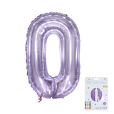 32 inch Jelly Purple Number Balloon