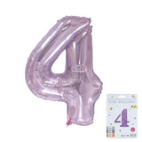 32 inch Jelly Purple Number Balloon