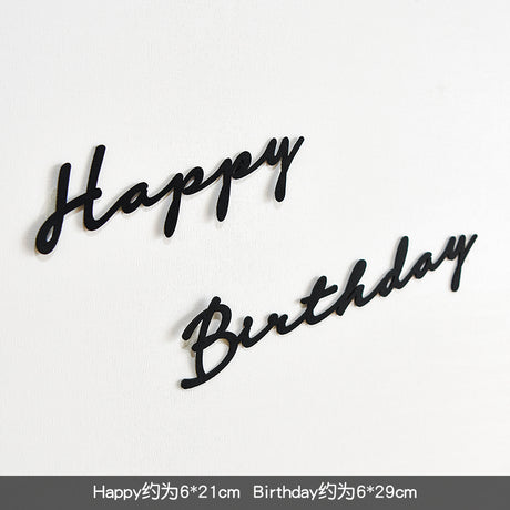 [SG Seller] Felt Reusable Happy Birthday Party Decoration Banner