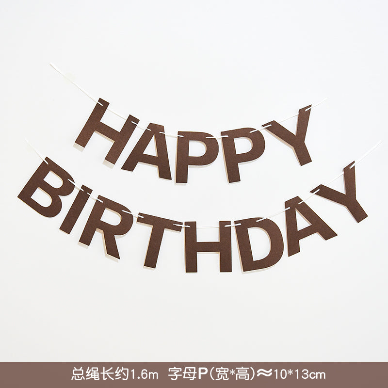[SG Seller] Felt Reusable Happy Birthday Party Decoration Banner