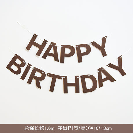 [SG Seller] Felt Reusable Happy Birthday Party Decoration Banner