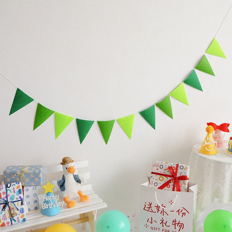 [SG Instock] Decorative Happy Birthday Banner Garland Triangle Flag Bunting for Party Decoration