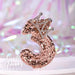 Premium Number Candle Fancy Glitter Happy birthday Candle