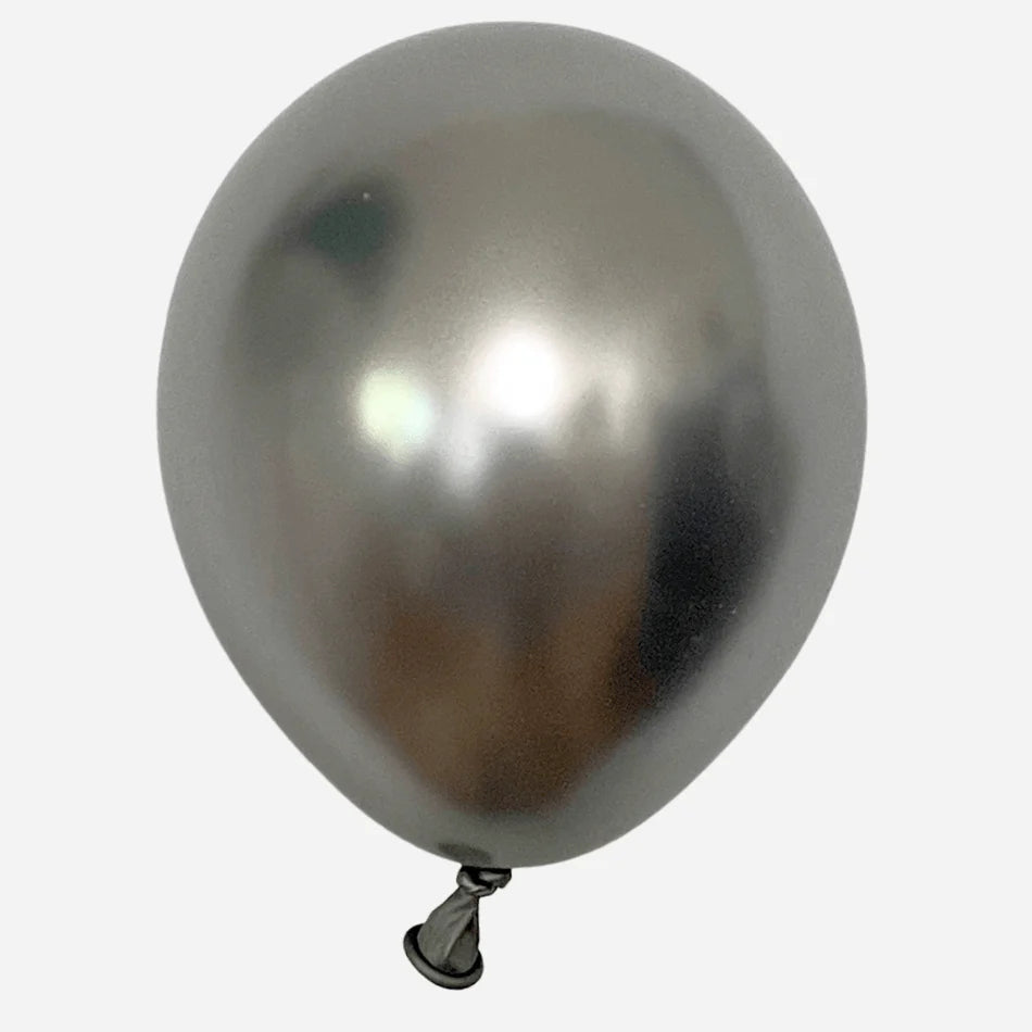 Chrome balloon 12 inch 10 inch 5 inch latex balloon for birthday party decoration