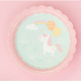 Everything Unicorn theme birthday decoration balloon banner tableware