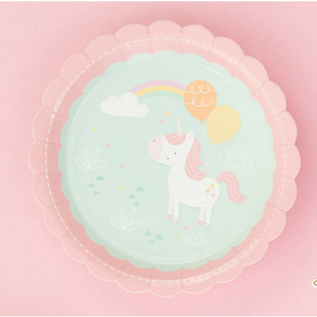 Everything Unicorn theme birthday decoration balloon banner tableware