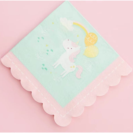 Everything Unicorn theme birthday decoration balloon banner tableware