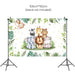Animal Safari theme party balloon for Happy birthday Party Decoration