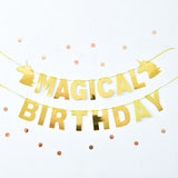 Everything Unicorn theme birthday decoration balloon banner tableware
