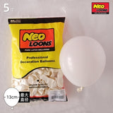 Pearl balloon 12 inch 10 inch 5 inch latex balloon for birthday party decoration