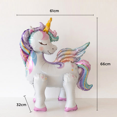 Everything Unicorn theme birthday decoration balloon banner tableware