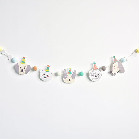 [SG Instock] Decorative Happy Birthday Banner Garland Triangle Flag Bunting for Party Decoration