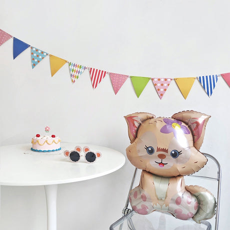 [SG Instock] Decorative Happy Birthday Banner Garland Triangle Flag Bunting for Party Decoration