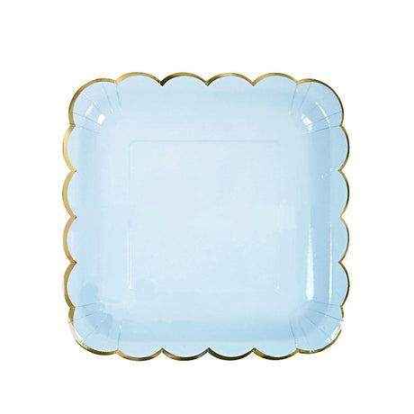 Disposable Paper Plate pastel Ice Cream Pastel Rainbow for Birthday Party