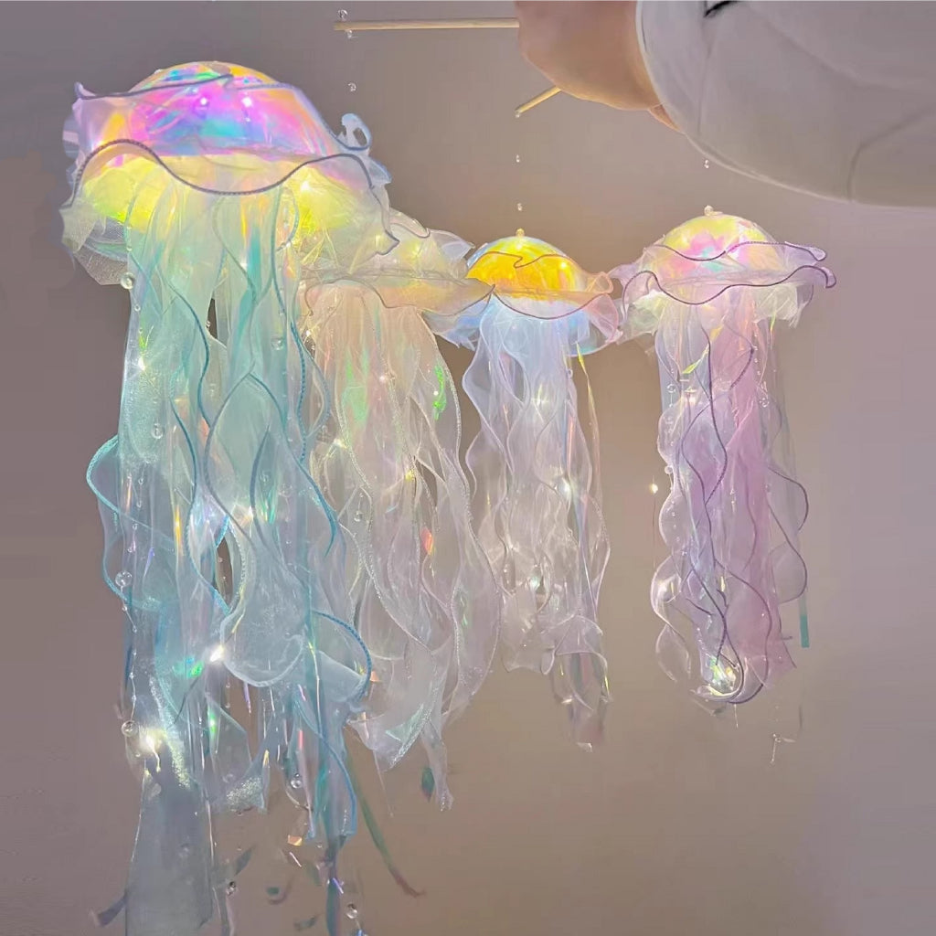 [SG seller] Luminous Jellyfish Lantern Colour lanterns for Mid Autumn