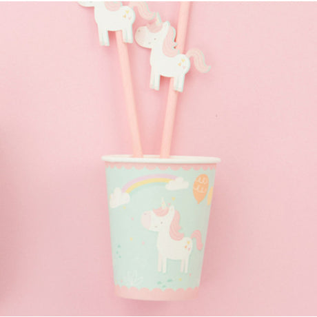 Everything Unicorn theme birthday decoration balloon banner tableware