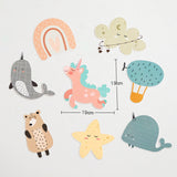 Everything Unicorn theme birthday decoration balloon banner tableware
