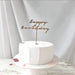 [SG Seller] - Birthday 100days number wooden cake topper