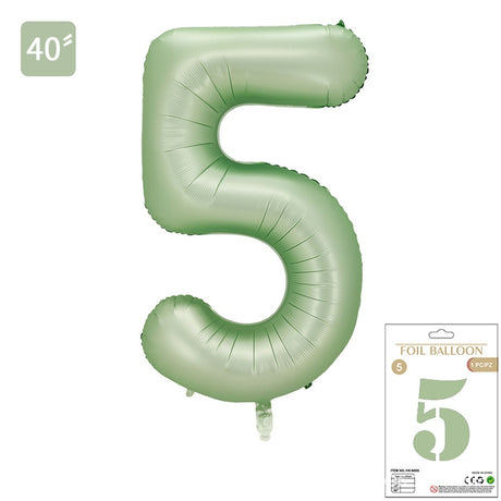 All 40inch Giant Number Balloon