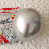 Chrome balloon 12 inch 10 inch 5 inch latex balloon for birthday party decoration